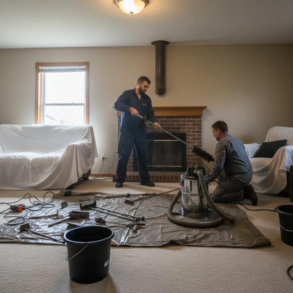 Chimney sweep in Highland Park, TX